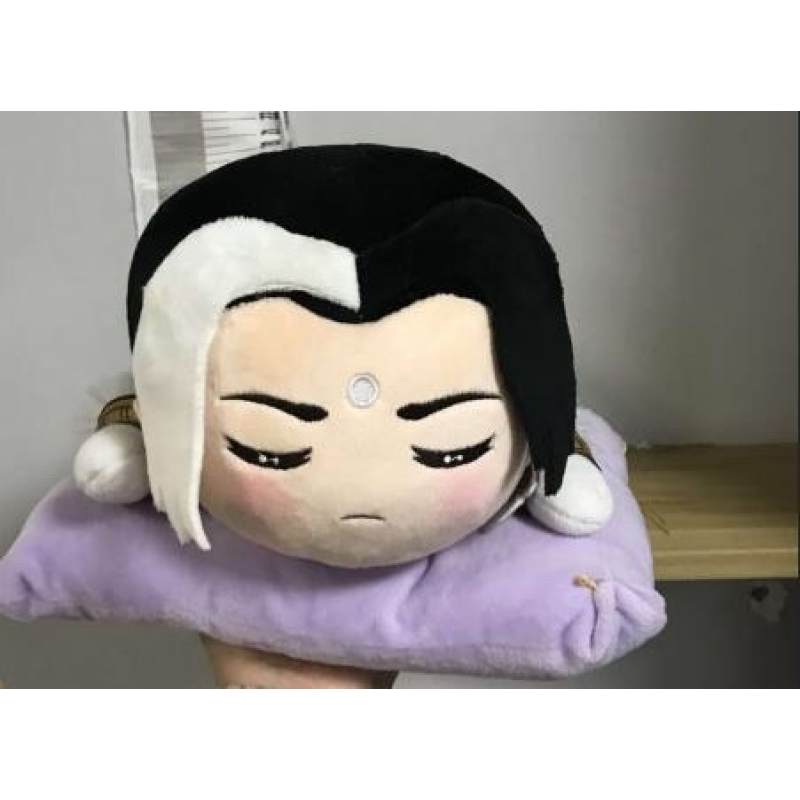 Final Fantasy XIV Emet-selch plush op kussen 30cm lang